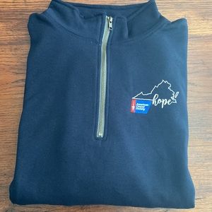 American Cancer Society/Relay For Life 3/4 Zip Sweatshirt